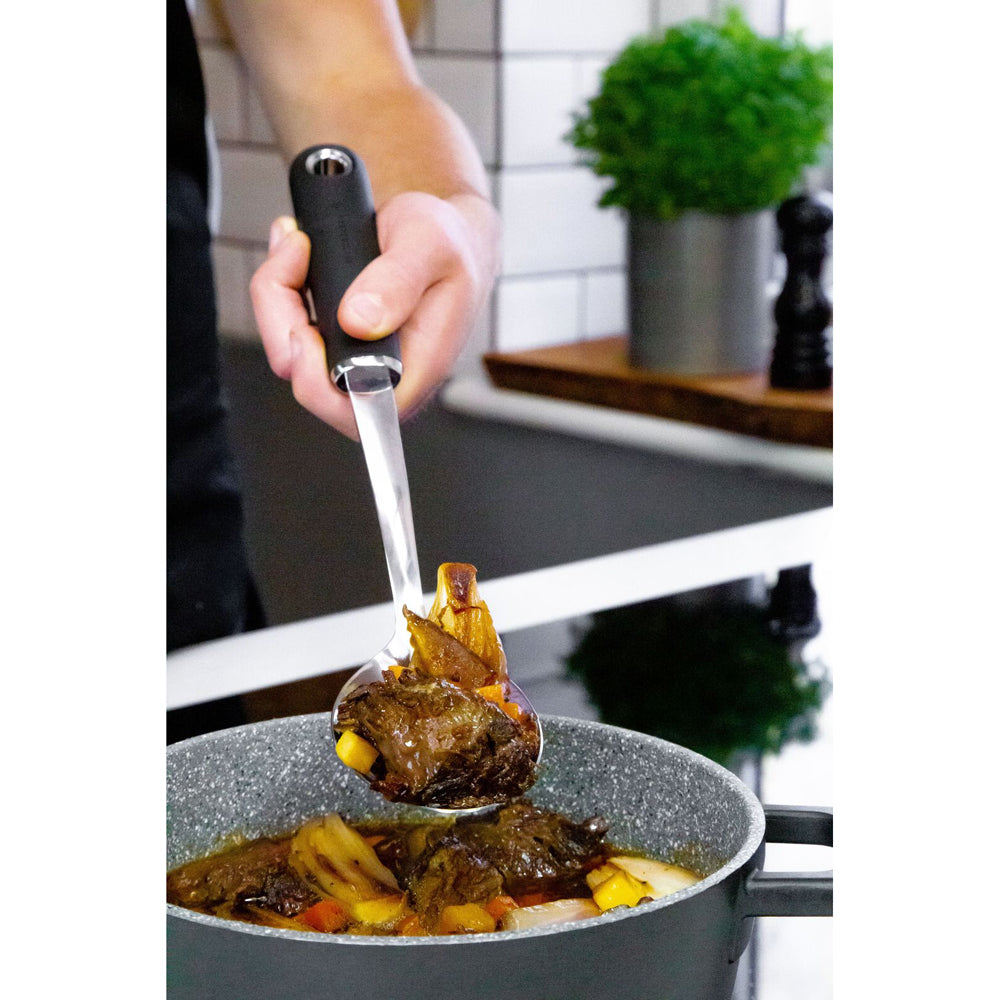 81502-mastercraft-soft-grip-35-5cm-stainless-steel-solid-cooking-spoon-black