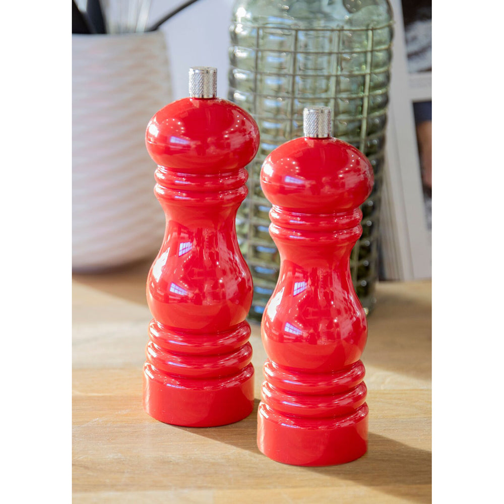 81729-mastercraft-17cm-classic-capstan-salt-pepper-mill-red