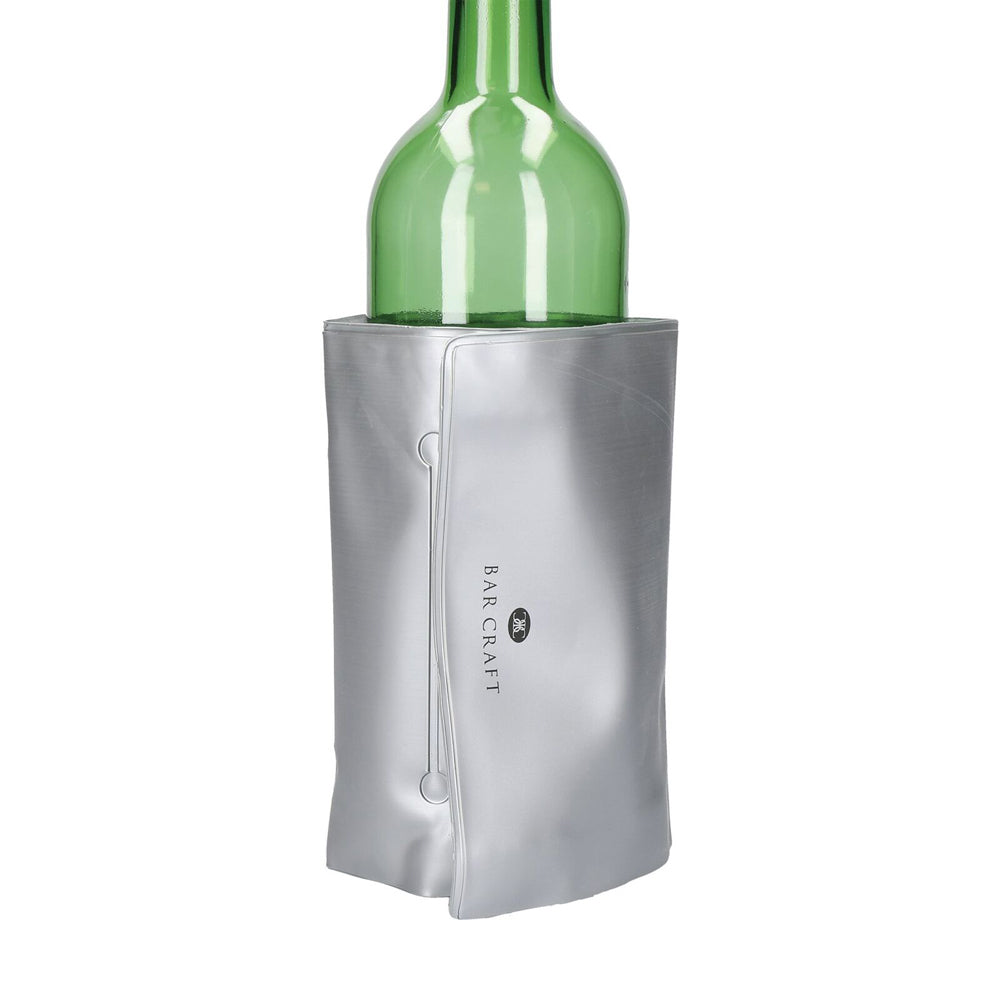 82226-barcraft-adjustable-18-5cm-wrap-around-wine-cooler-silver