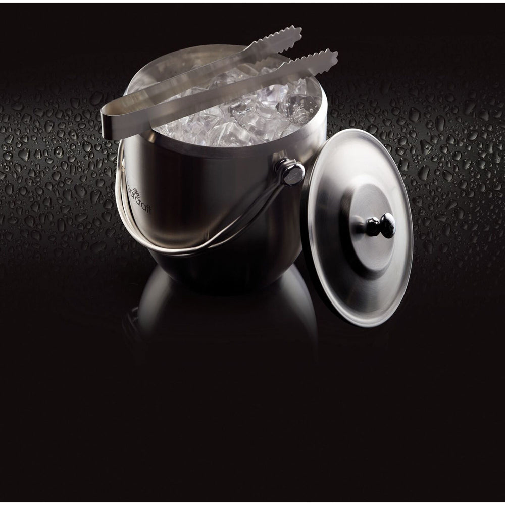 82370-barcraft-stainless-steel-ice-bucket-w-lid-tongs-silver