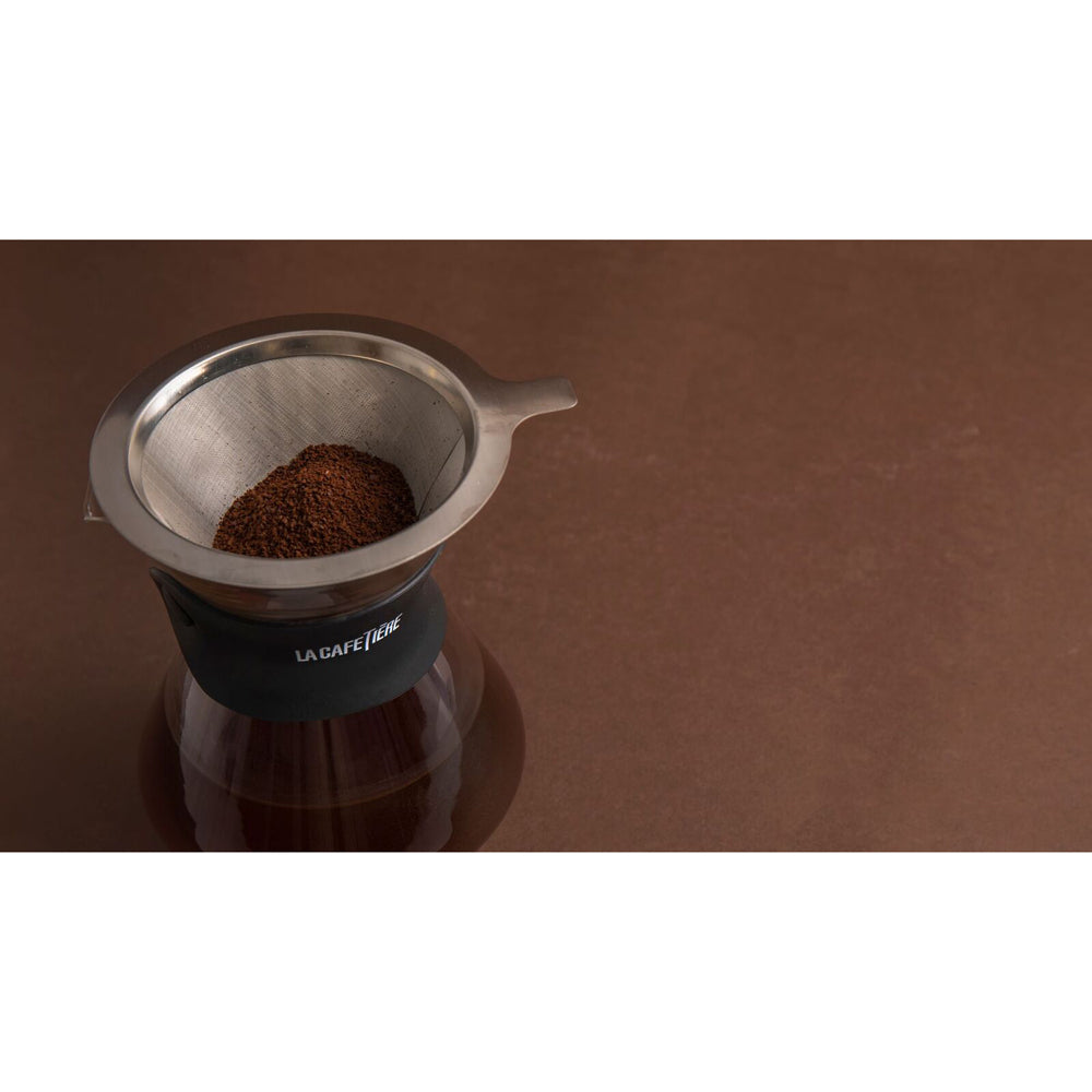83300-la-cafetiere-15cm-400ml-3-cup-glass-coffee-dripper-carafe-set