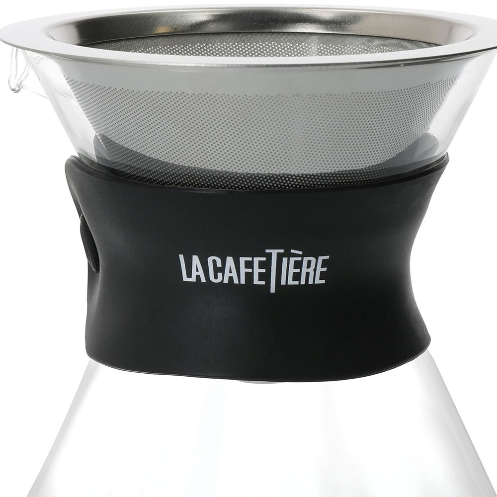 83300-la-cafetiere-15cm-400ml-3-cup-glass-coffee-dripper-carafe-set