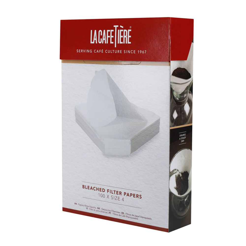 83320-100pc-la-cafetiere-19cm-bleached-coffee-filter-papers-white-size-4