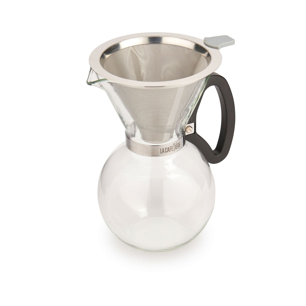 83325-la-cafetiere-12cm-pour-over-stainless-steel-coffee-dripper-silver