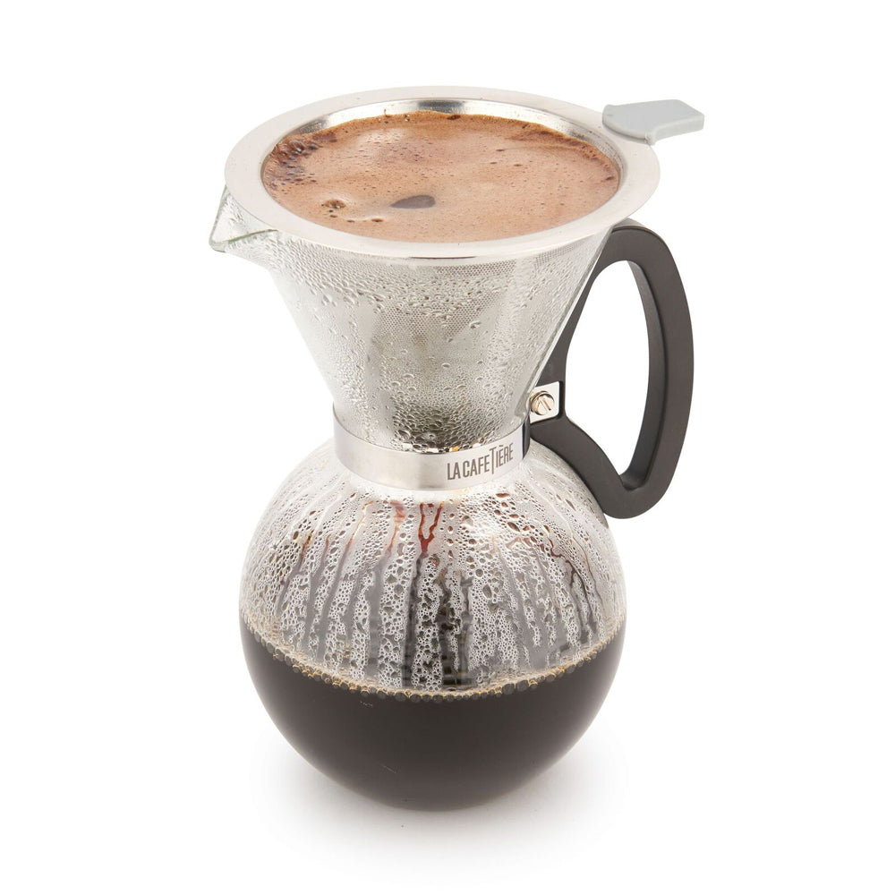 83325-la-cafetiere-12cm-pour-over-stainless-steel-coffee-dripper-silver