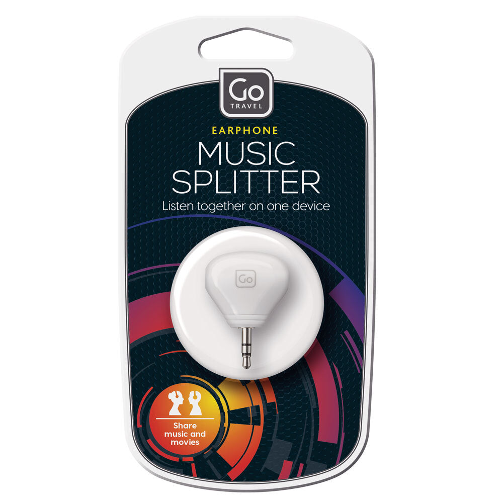 902-go-travel-earphone-music-3-5mm-splitter-white