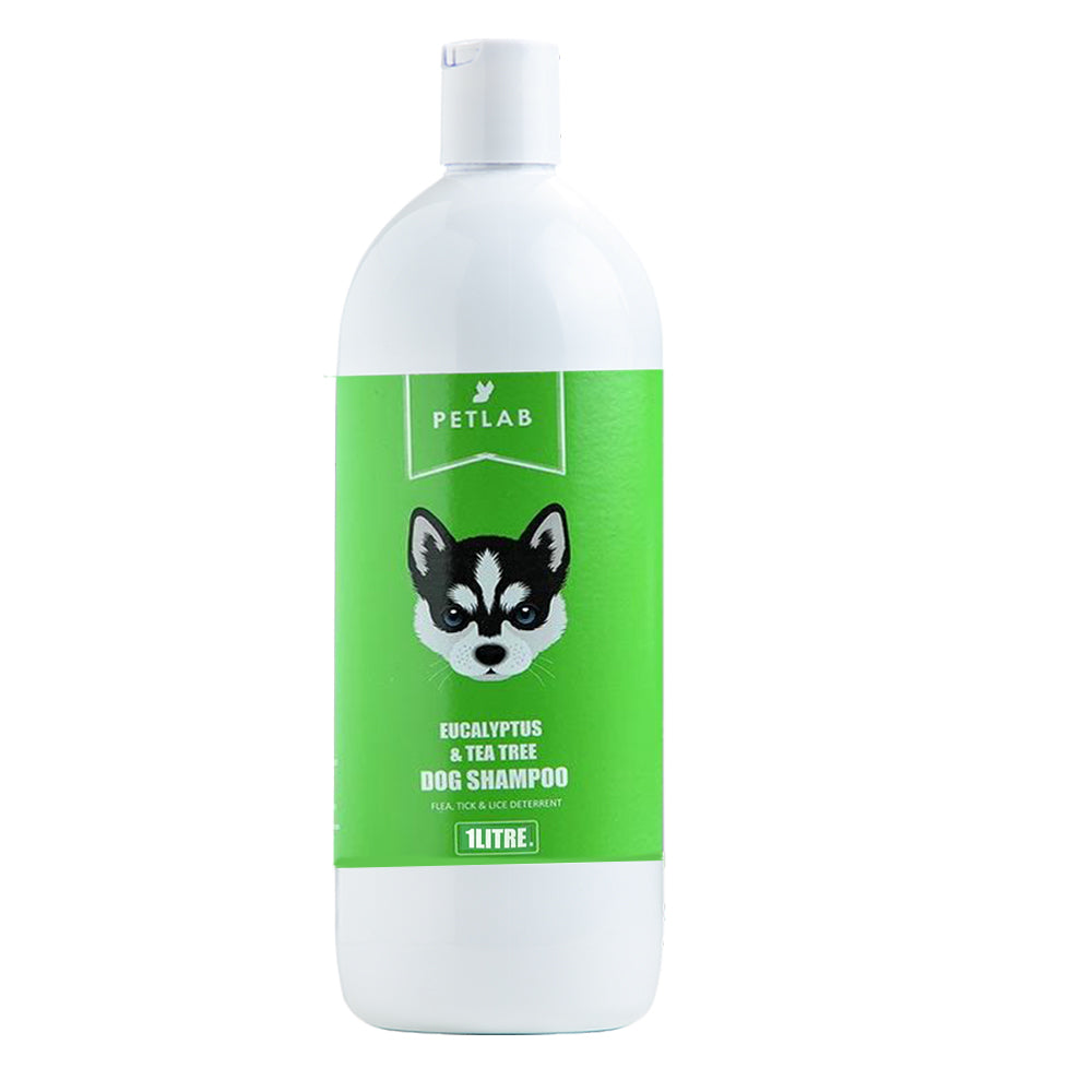 Petlab Eucalyptus Tree & Dog Shampoo Flea Tick & Lice Deterrent