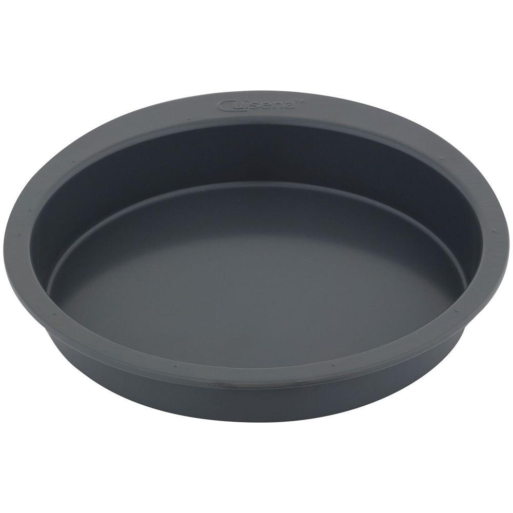Cuisena 20x4cm Non-Stick Round Sandwich Cake Tin Baking Pan - Grey