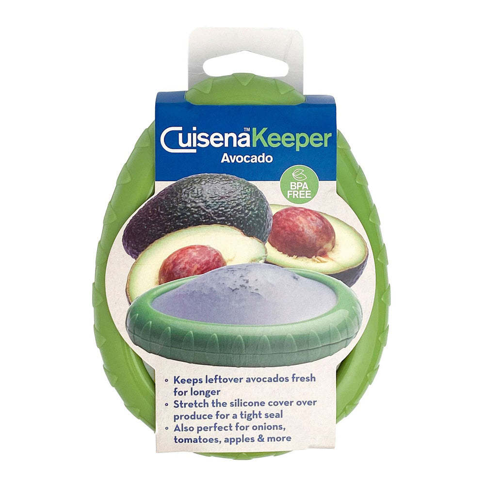 Cuisena Fresh Avocado Keeper Silicone Pod Container - Green