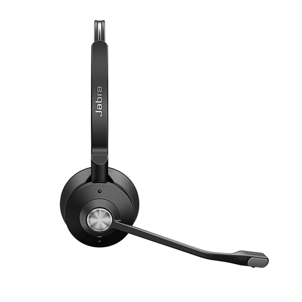 Jabra Wireless Engage 65 Stereo Dect Headset w/ Base For Softphone/Deskphone