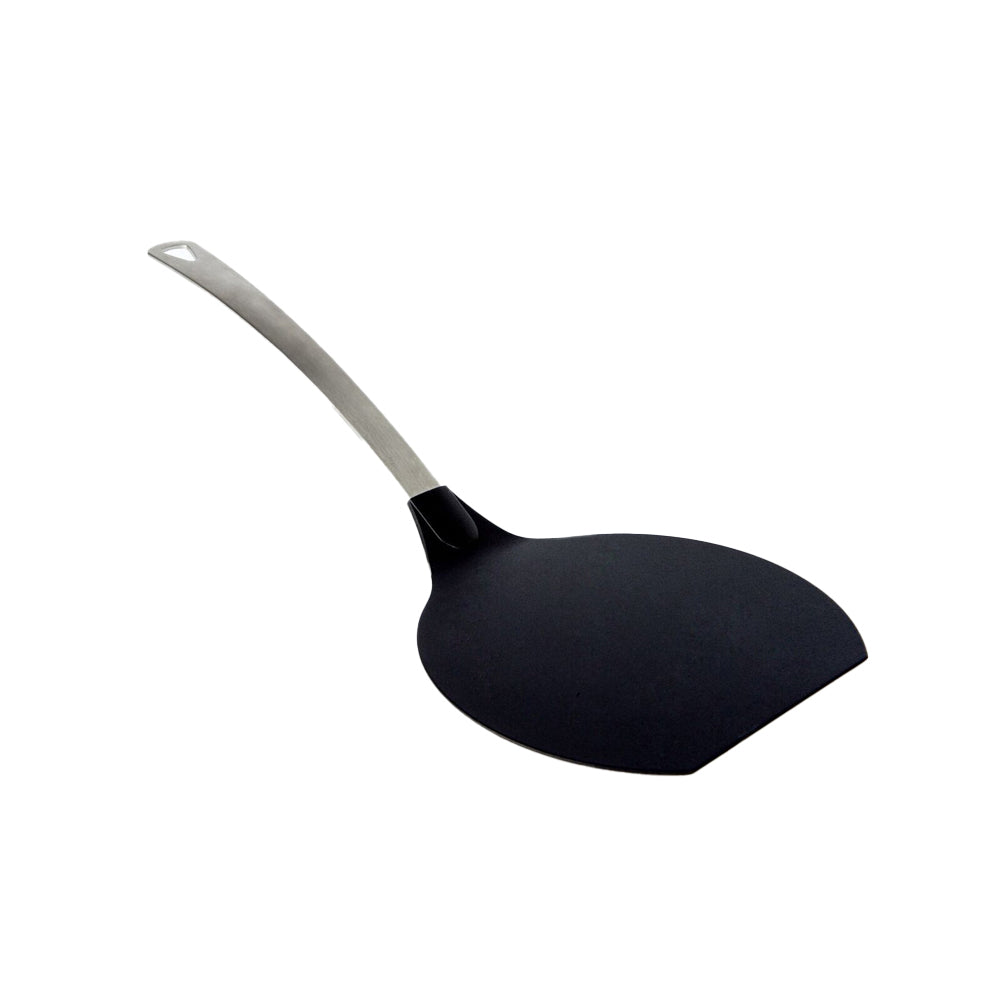 Cuisena Jumbo Stainless Steel Silicone Turner - Black