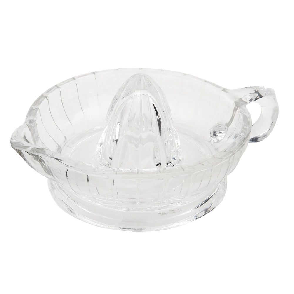 Cuisena Manual Lemon/Lime Glass Citrus Juicer - Clear