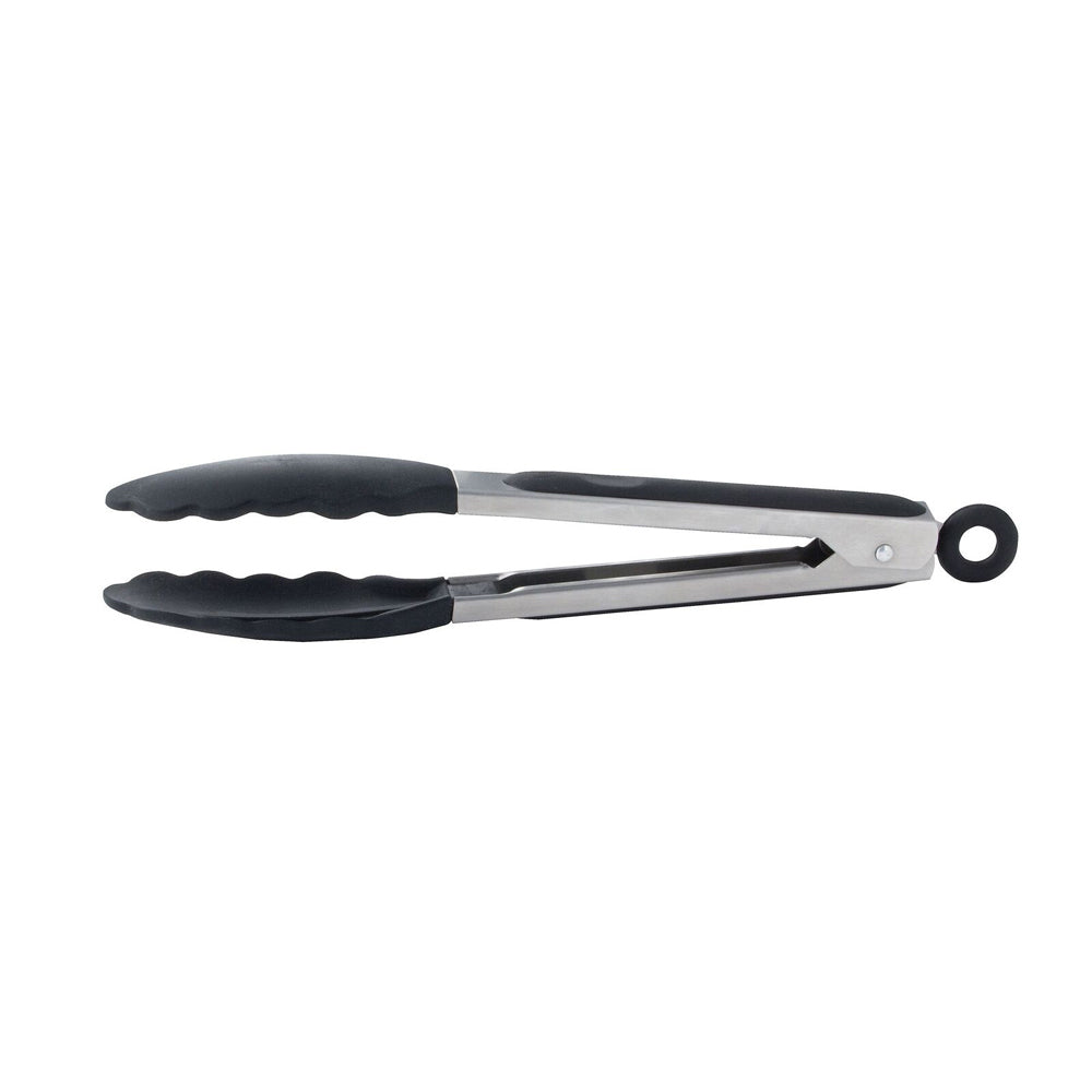 Cuisena 23cm Stainless Steel Locking Tong w/ Silicone Head