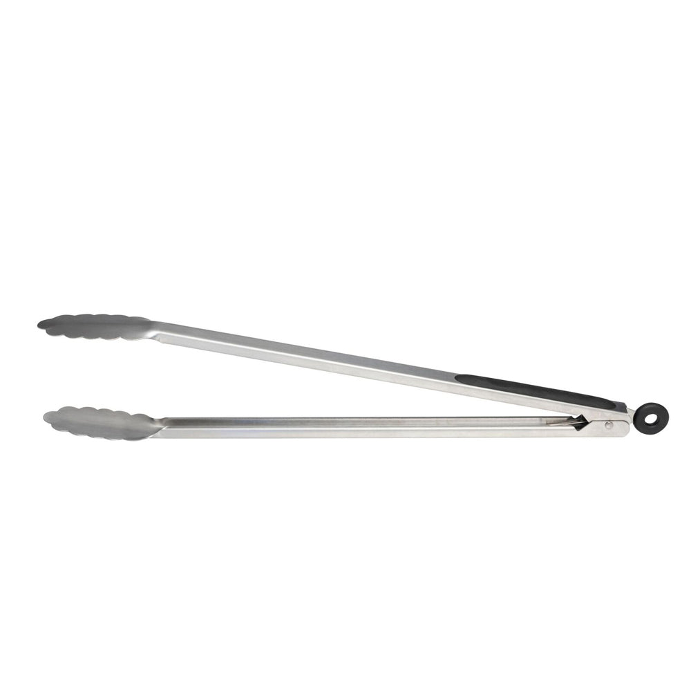 Cuisena 43cm Stainless Steel Locking Tongs Large - Silver