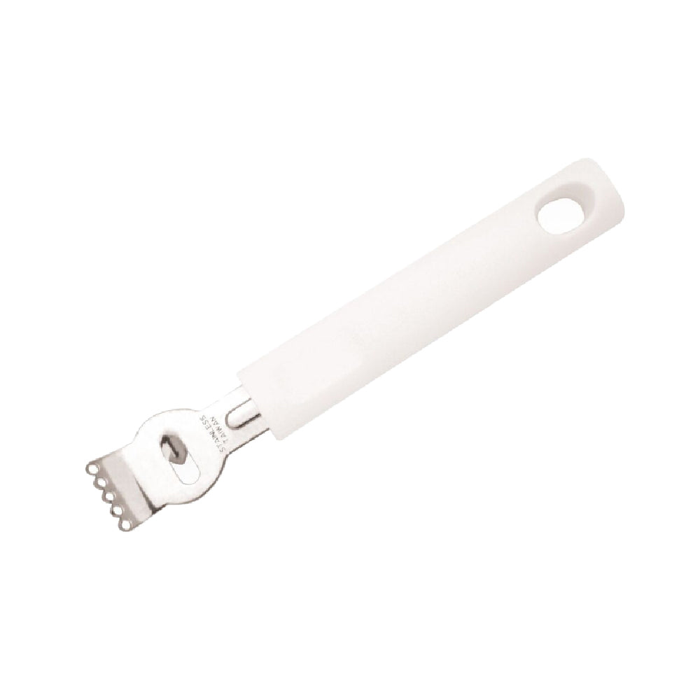 Cuisena Stainless Steel Lemon/Orange Zester - White