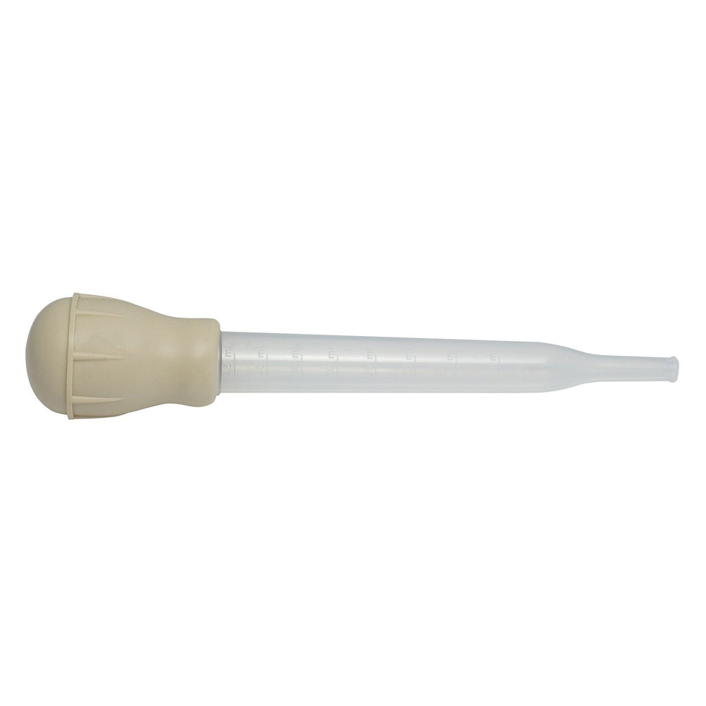 Cuisena 45ml Plastic Bulb Baster Cooking Utensil - Cream