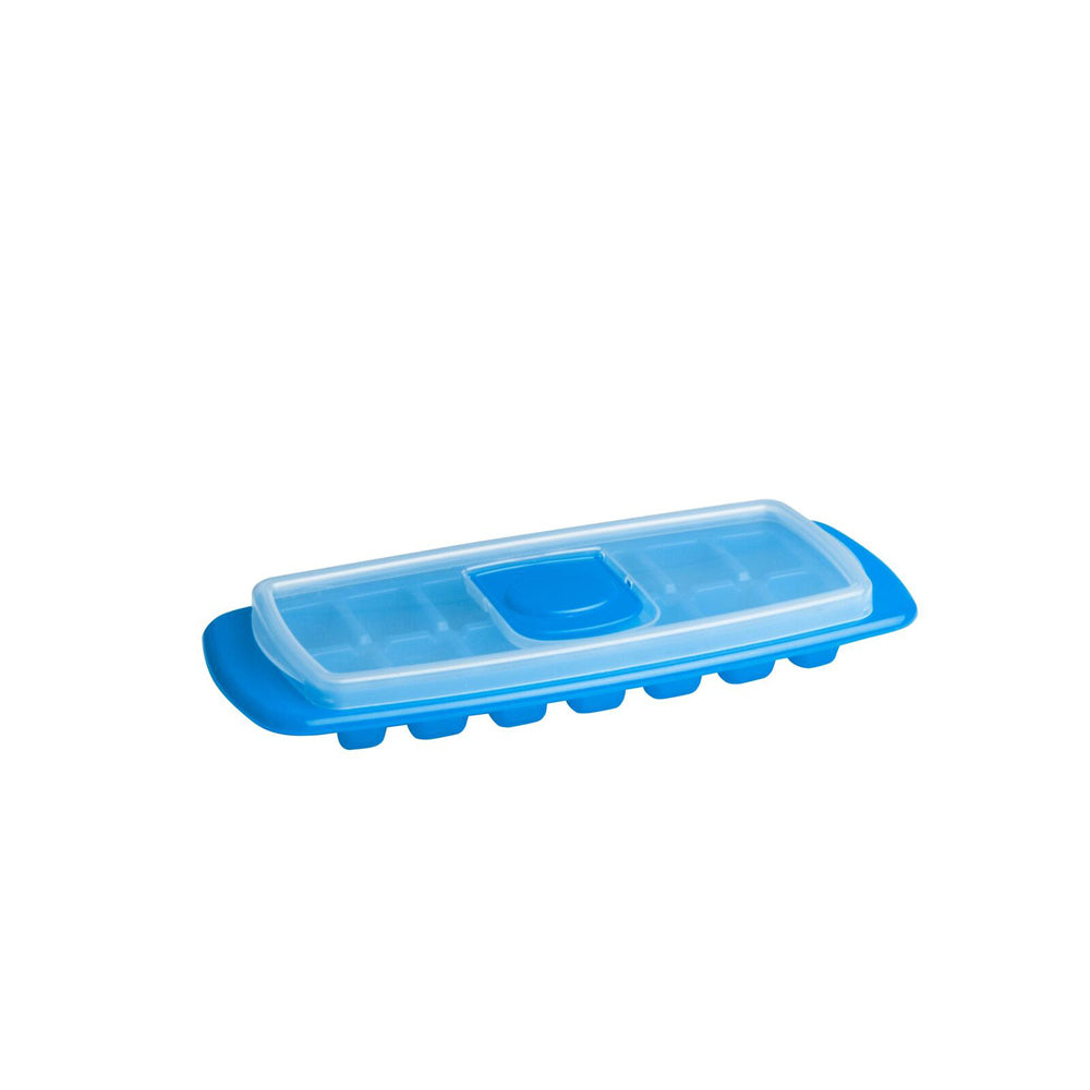 Cuisena 30cm Airtight Stackable Ice Cube Tray w/ Lid - Blue
