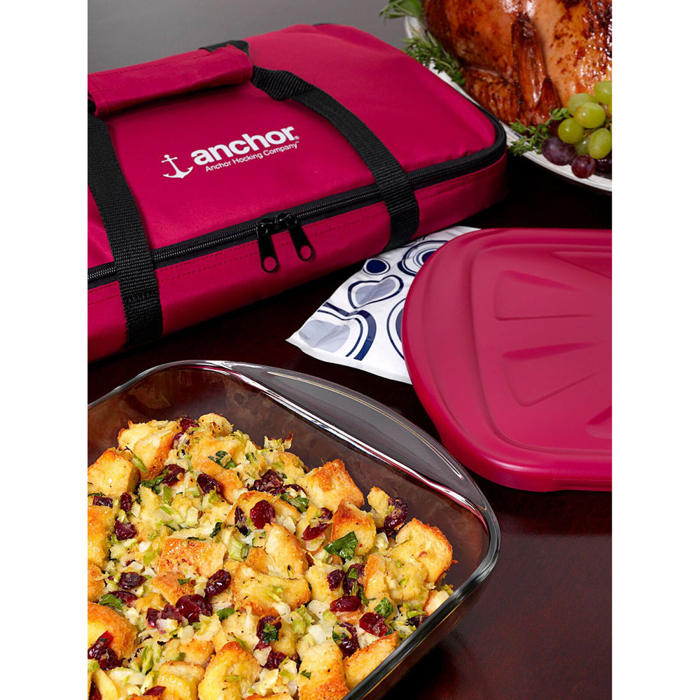 77031-4pc-anchor-hocking-bake-n-take-hot-cold-glass-dish-casserole-lid-set-red