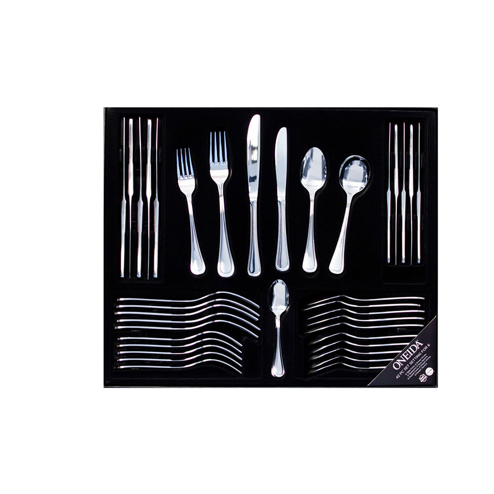 78500-42pc-oneida-barcelona-stainless-steel-cutlery-set-silver