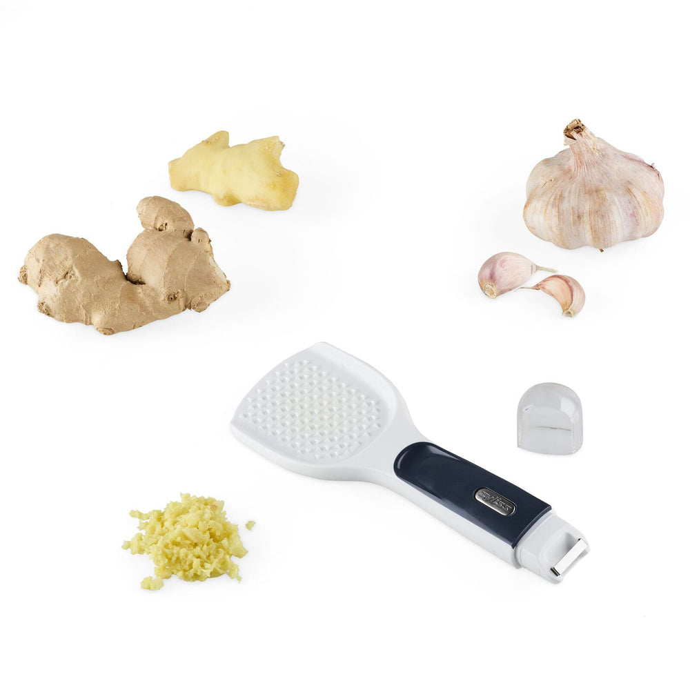 13636-zyliss-19cm-ginger-peeler-grater-2-in-1-kitchen-cutlery-cooking-utensil