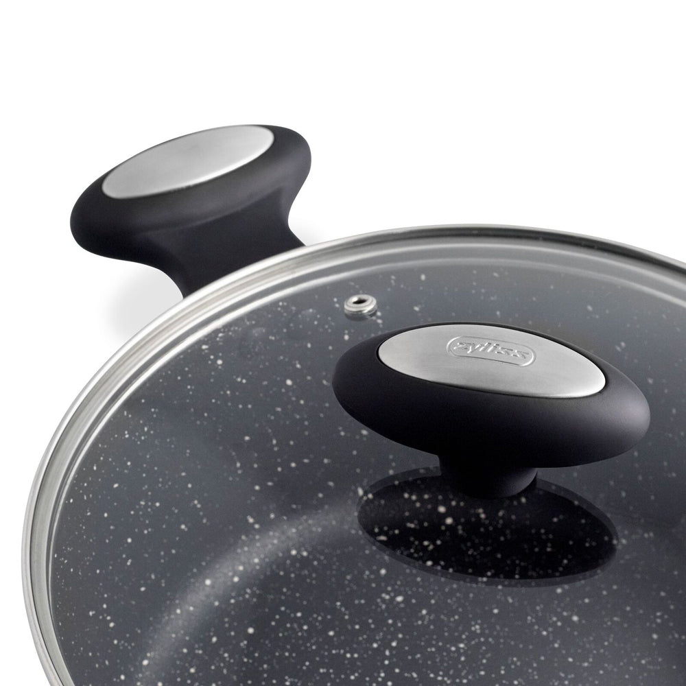 14716-zyliss-ultimate-forged-24cm-4l-non-stick-stock-pot-w-lid-cover-black