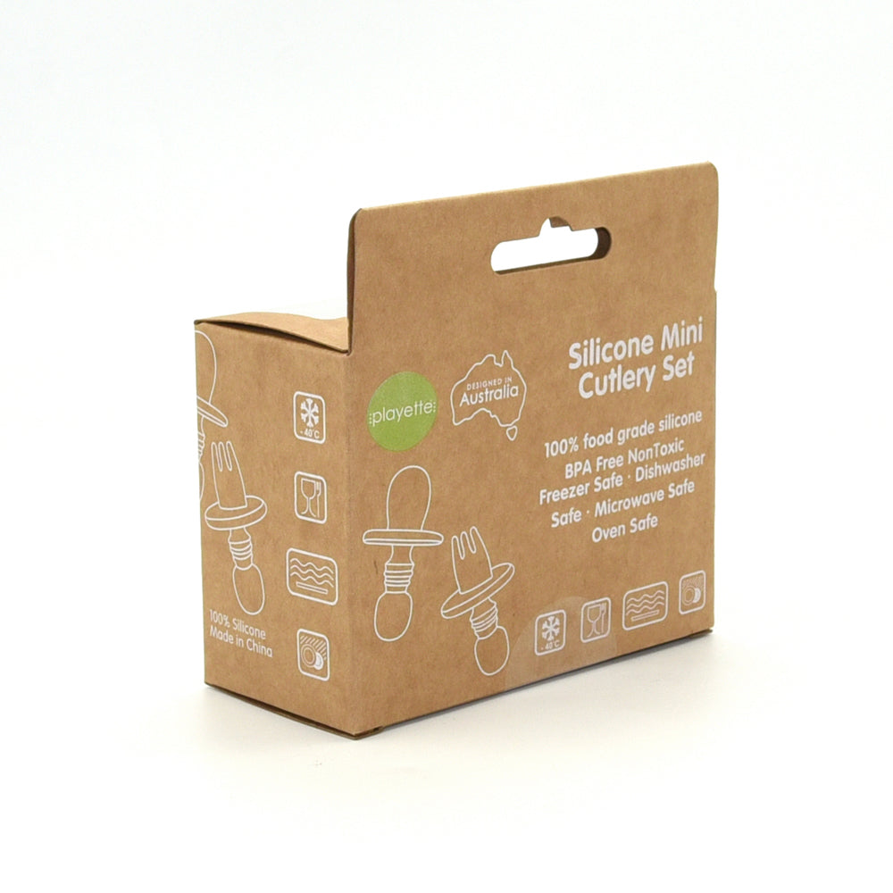 1501003-playette-silicone-mini-baby-infant-utensil-cutlery-set-grey-4m