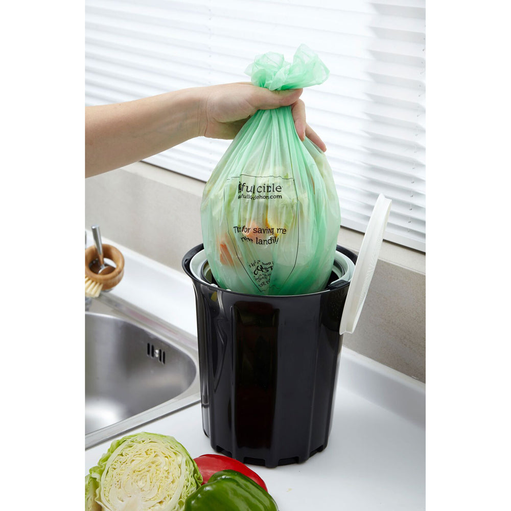 28867-25pc-full-circle-plastic-fresh-air-compostable-waste-bags-green