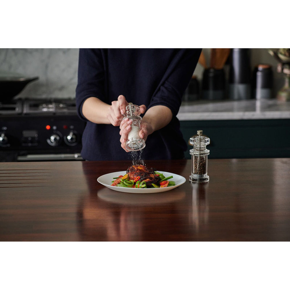 31552-cole-mason-605-acrylic-14cm-salt-mill-spice-grinder-clear