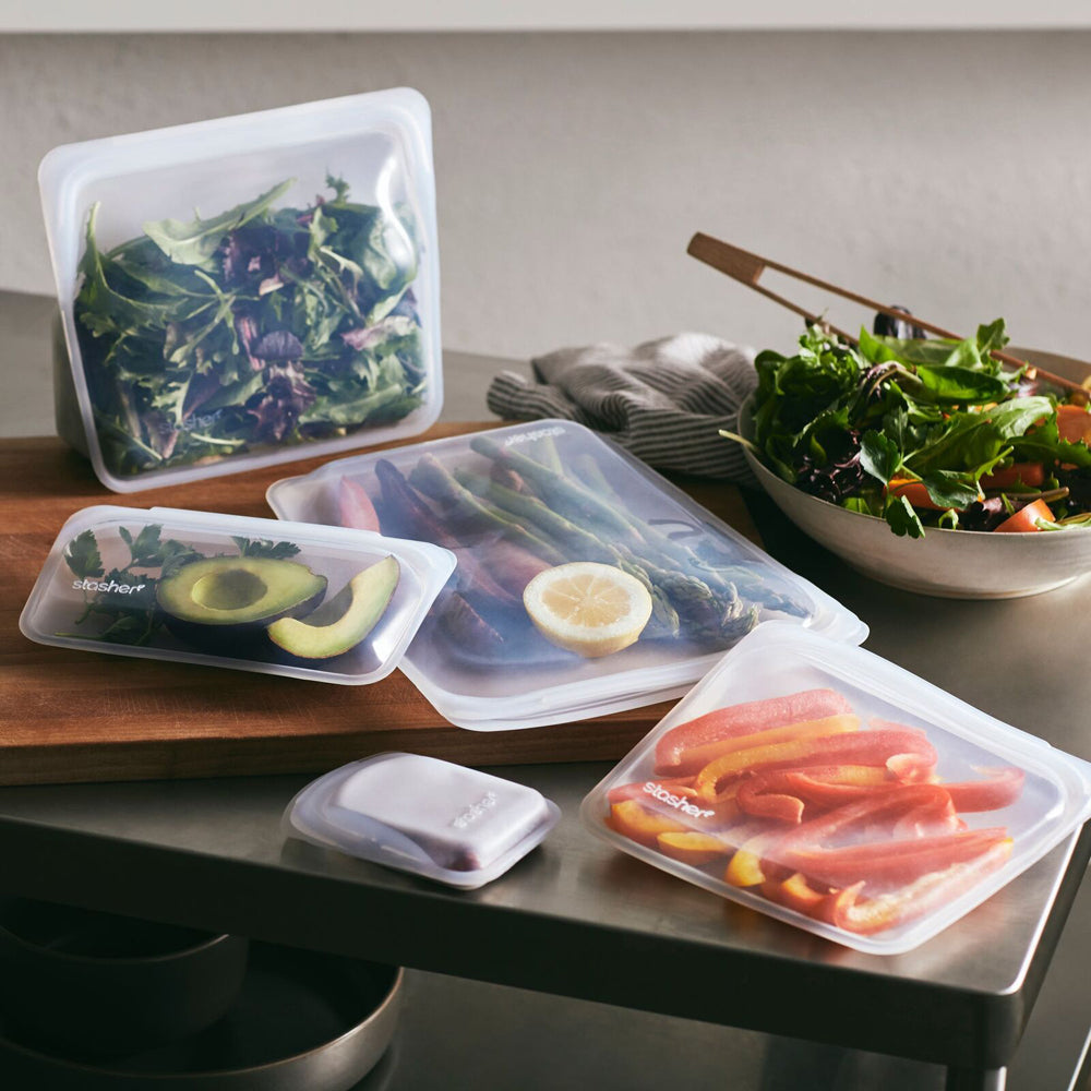73060-stasher-355ml-19cm-silicone-snack-bag-reusable-food-storage-clear