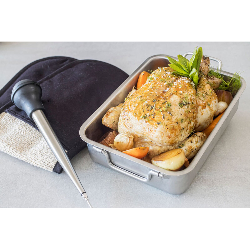 81397-mastercraft-professional-25cm-stainless-steel-baster-black