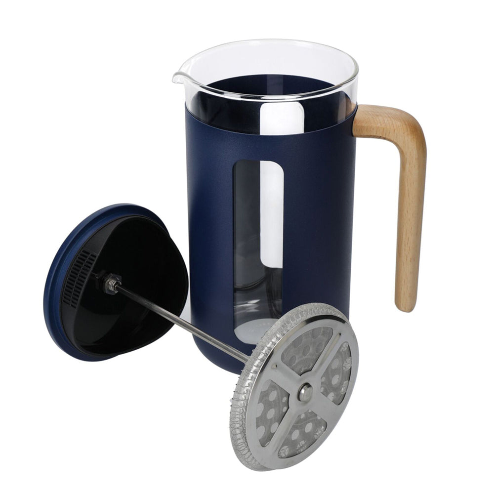 83245-la-cafetiere-pisa-8-cup-1l-stainless-steel-glass-coffee-french-press-navy