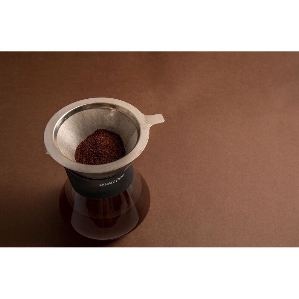 83300-la-cafetiere-15cm-400ml-3-cup-glass-coffee-dripper-carafe-set