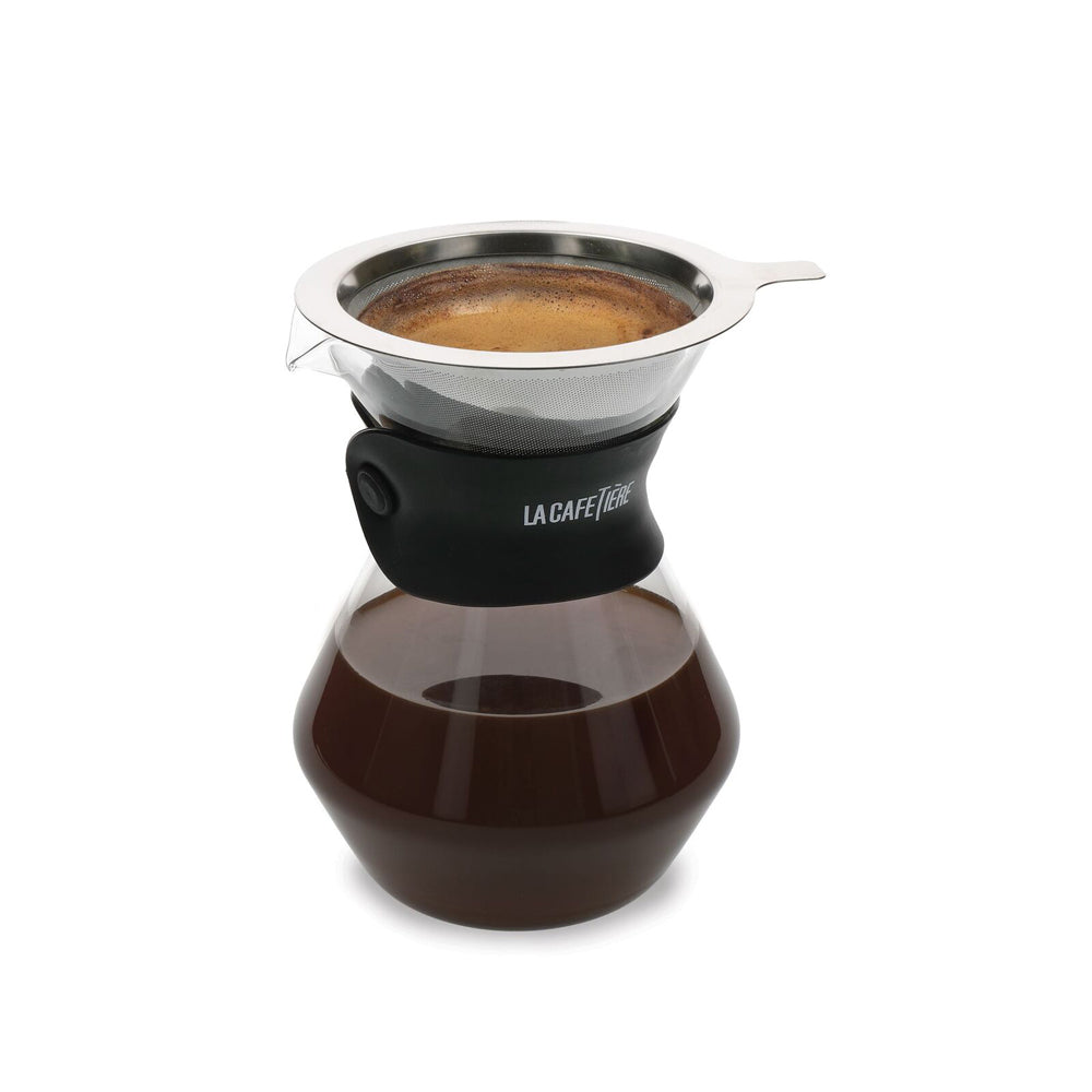 83300-la-cafetiere-15cm-400ml-3-cup-glass-coffee-dripper-carafe-set