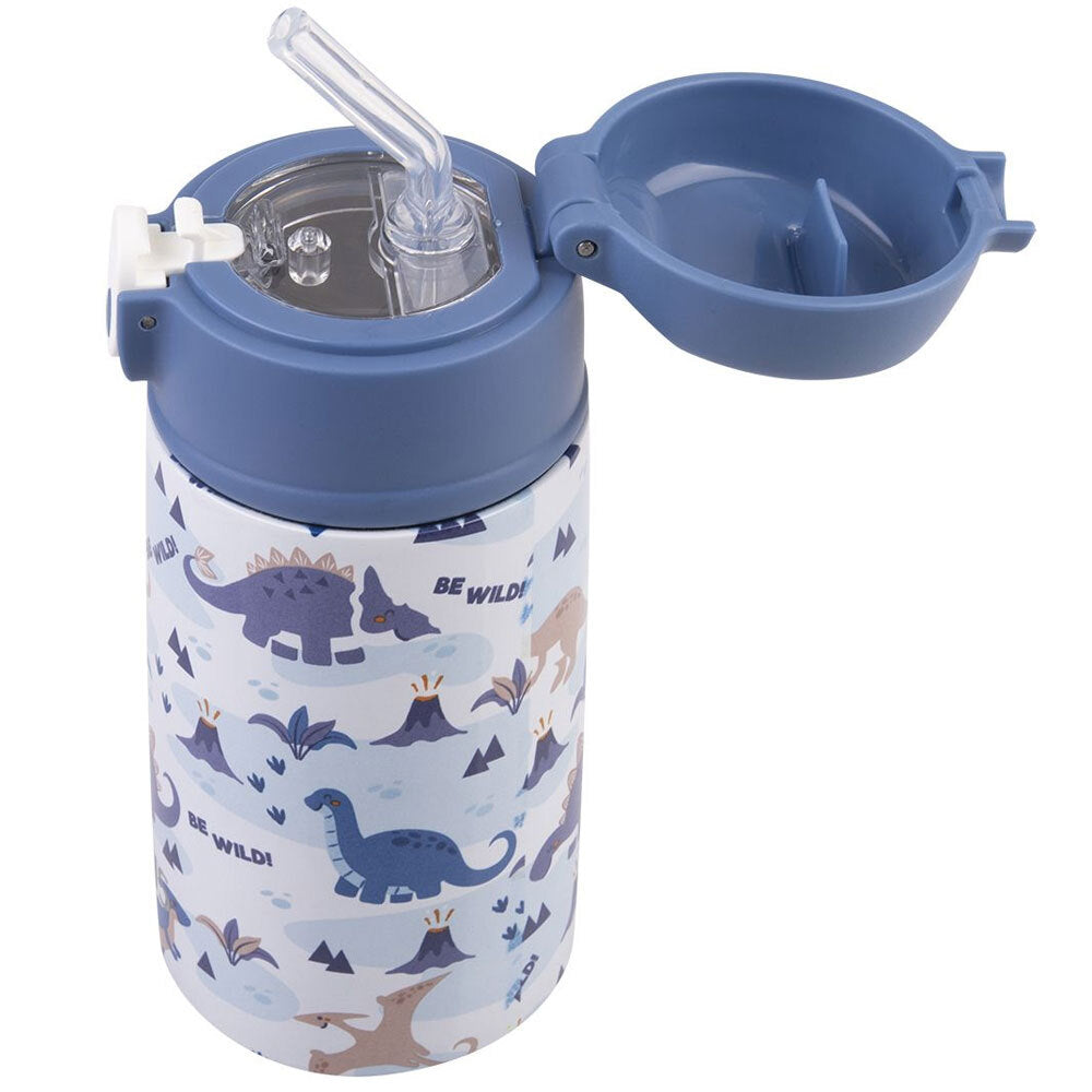 8875-1dsl-oasis-400ml-stainless-steel-double-wall-insulated-kids-bottle-dinosaur-land