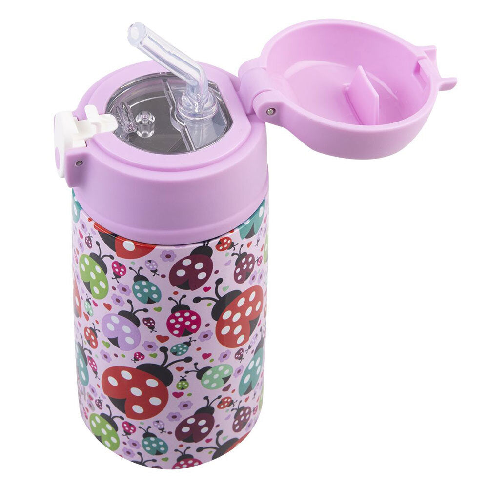 8875-1llb-oasis-400ml-stainless-steel-double-wall-insulated-bottle-lovely-ladybugs