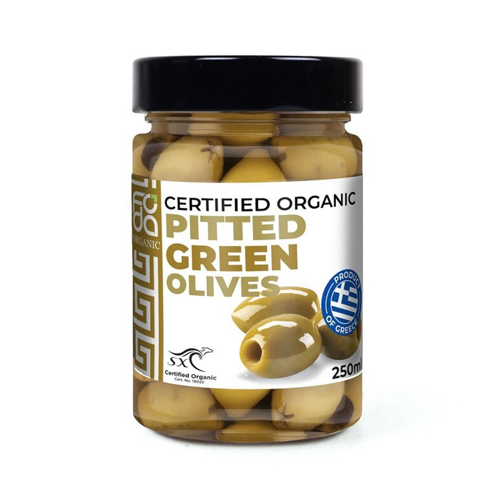 10227-6pc-foda-certified-organic-250ml-pitted-green-olives