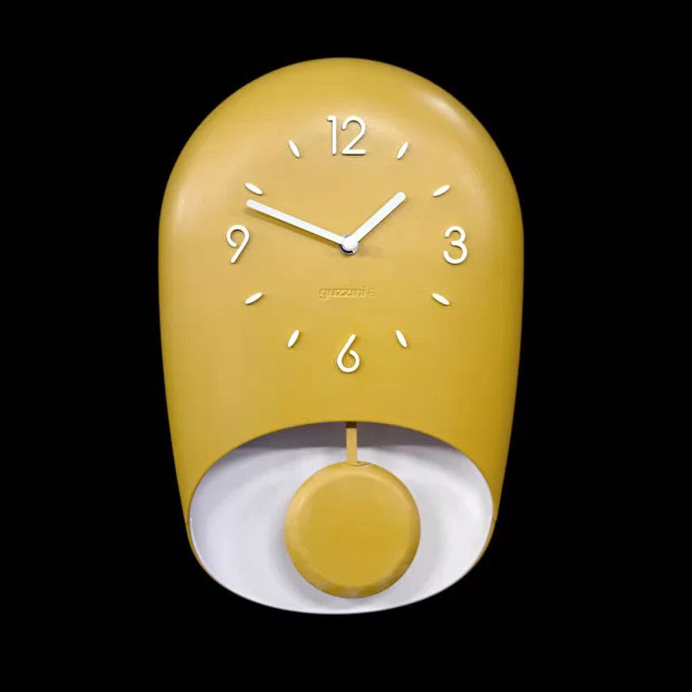 168604206-2e2-guzzini-33x22cm-wall-clock-w-pendulum-bell-mustard-yellow