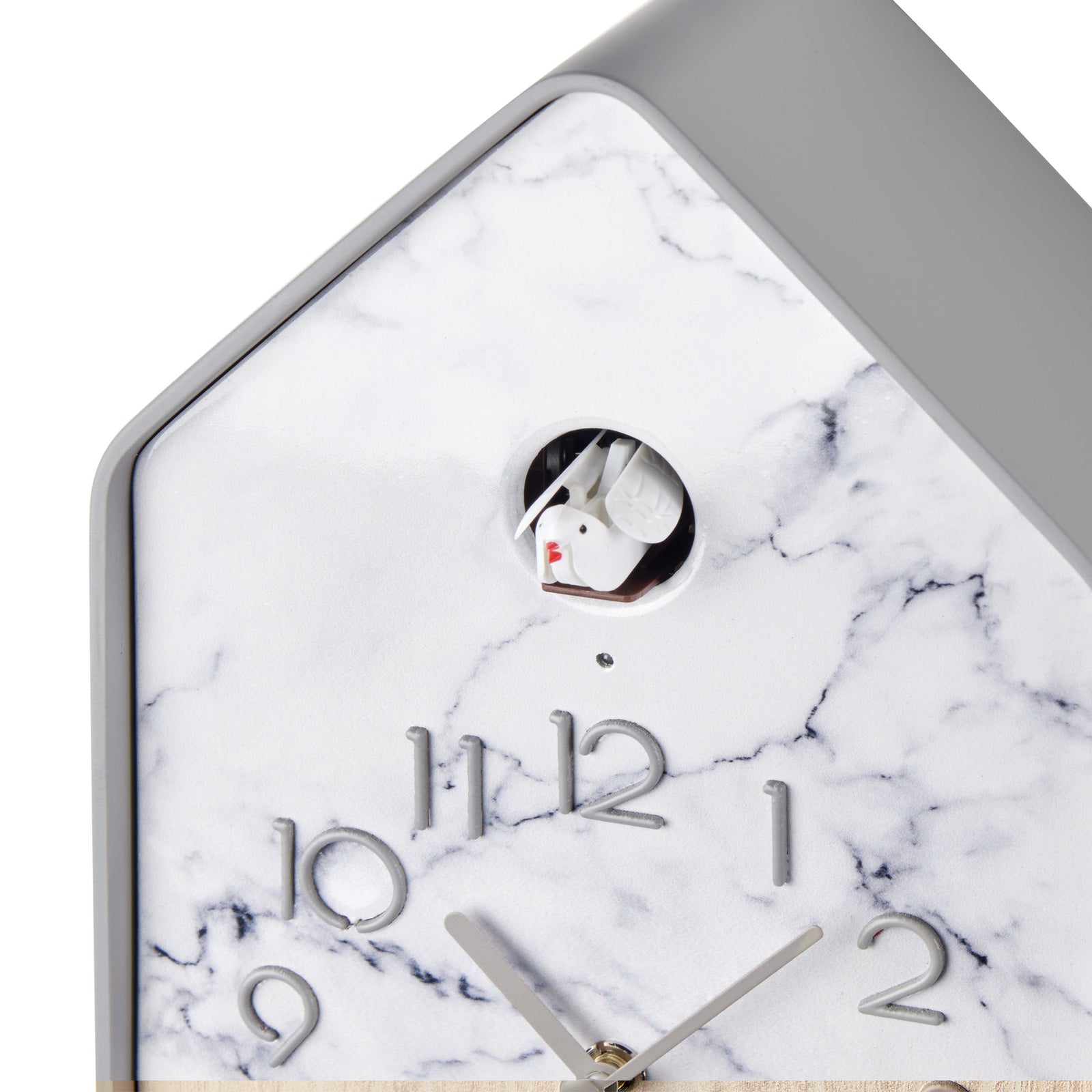 168607177-guzzini-home-qq-up-37cm-wall-table-top-clock-w-pendulum-grey