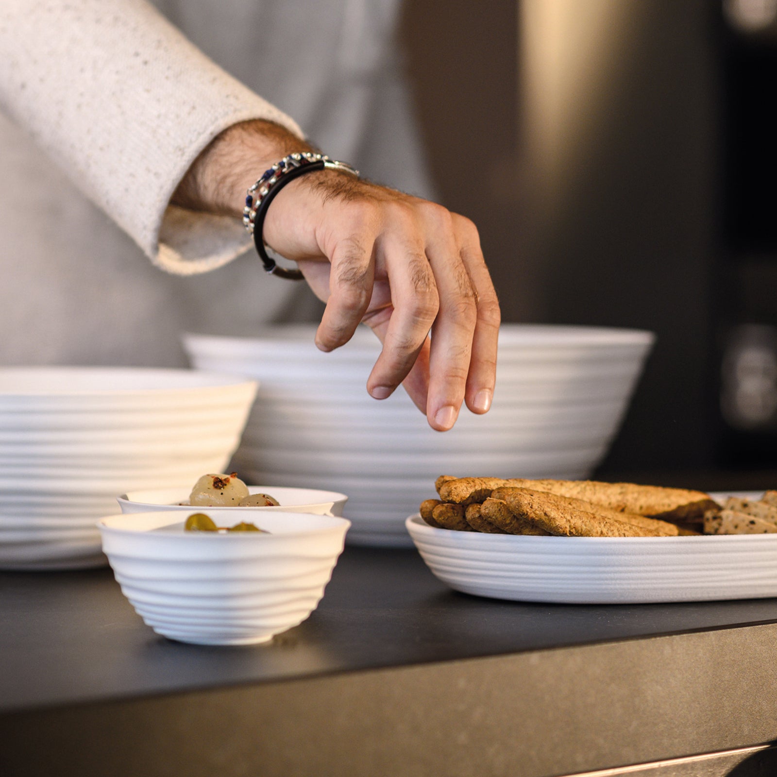 175012158-guzzini-tierra-plastic-12-2cm-348ml-round-bowl-small-taupe