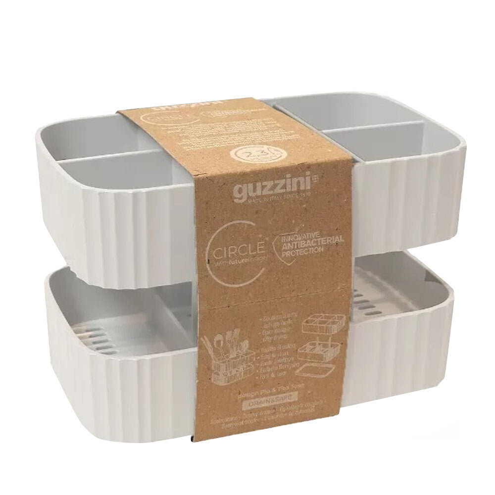 178200156-2c2-guzzini-17x11cm-cutlery-drainer-utensil-storage-holder-white
