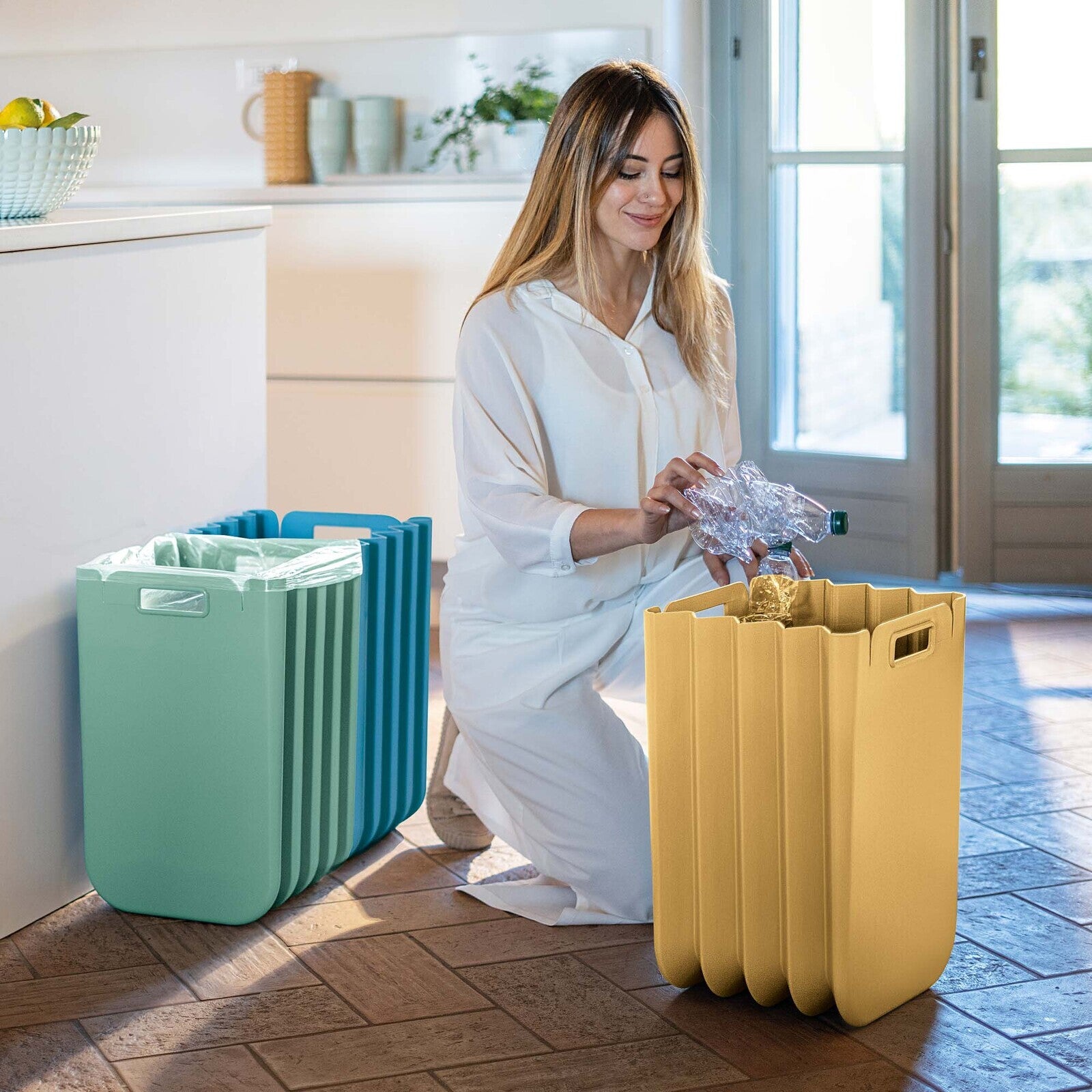 196400211-guzzini-home-ecopackly-45cm-multipurpose-plastic-container-mustard-yellow