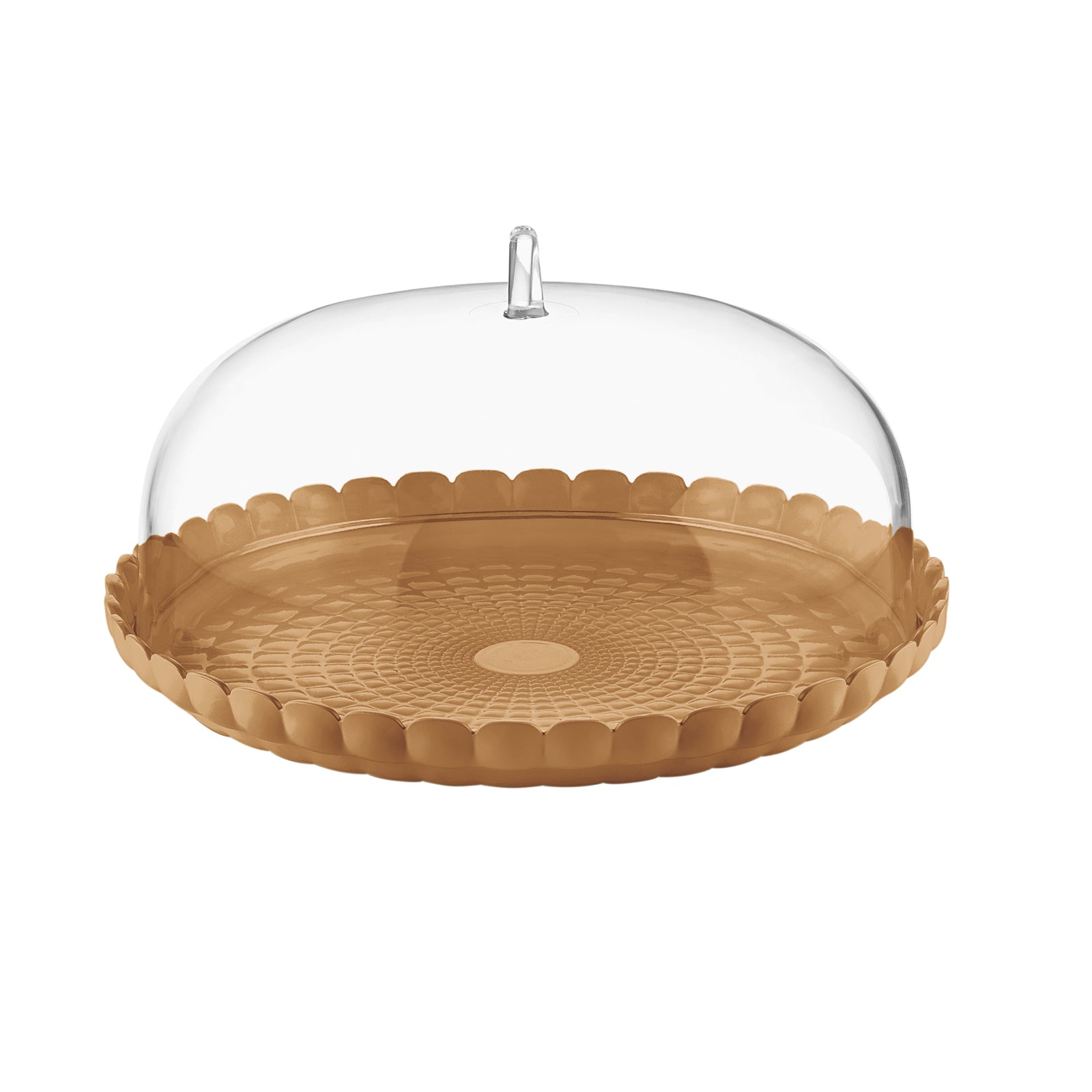 199501242-guzzini-tifanny-30cm-small-cake-serving-set-terracotta