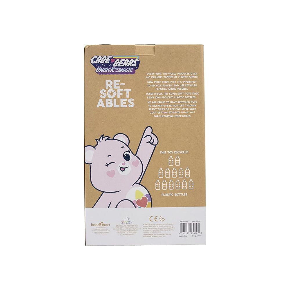 23962-resoftable-care-bear-14-35cm-true-heart-bear-kids-childrens-plush-3m