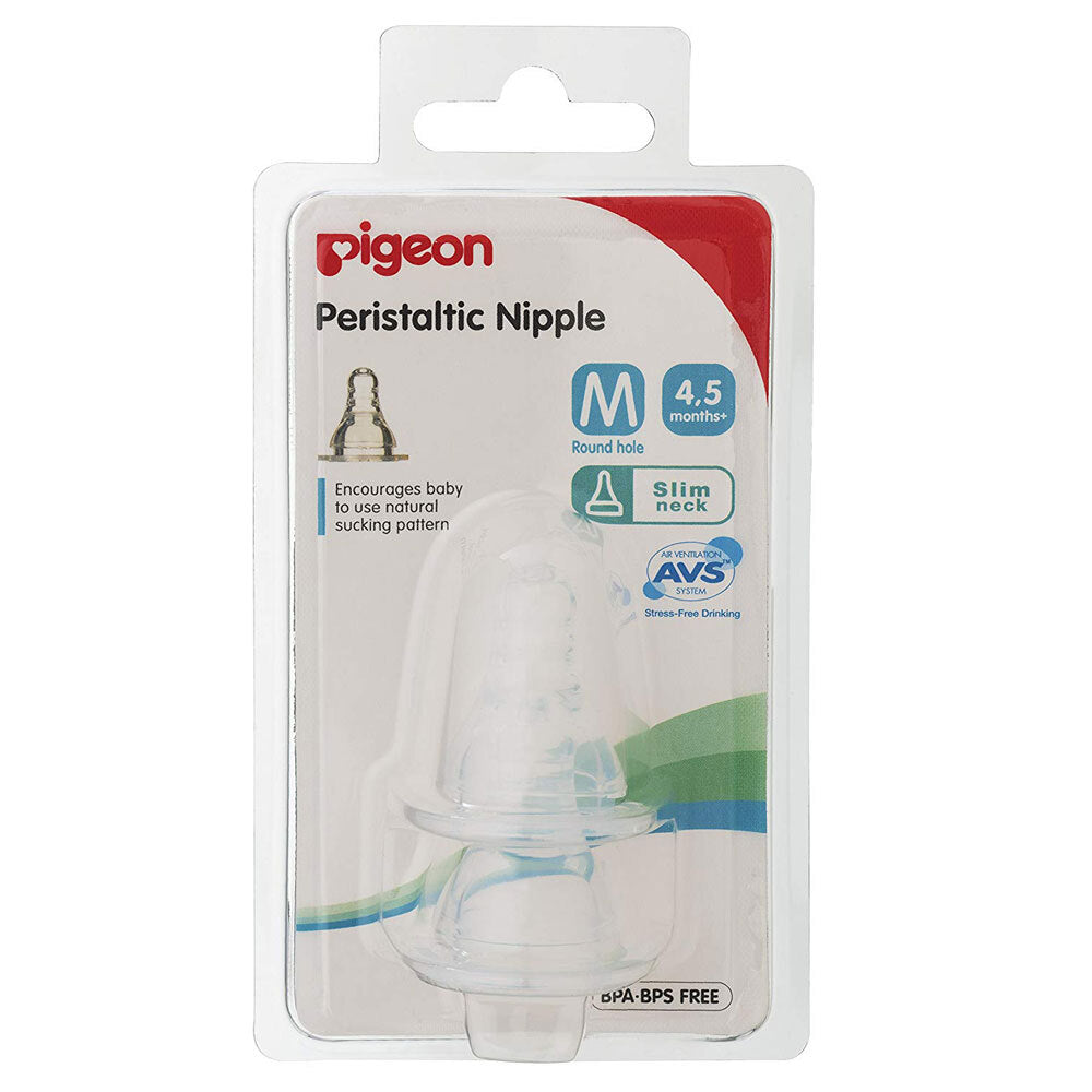 26659-2pk-pigeon-peristaltic-slim-neck-teat-m