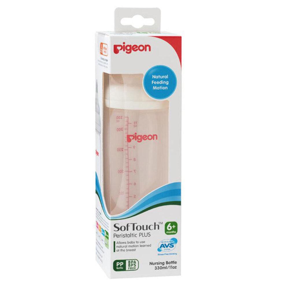 26676-pigeon-pp-330ml-feeding-bottle-w-wide-neck-size-l-y-cut-6m