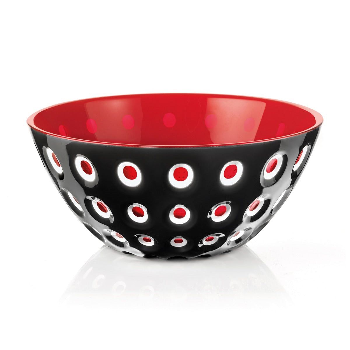 279425146-guzzini-le-murrine-25cm-plastic-bowl-food-container-black-red
