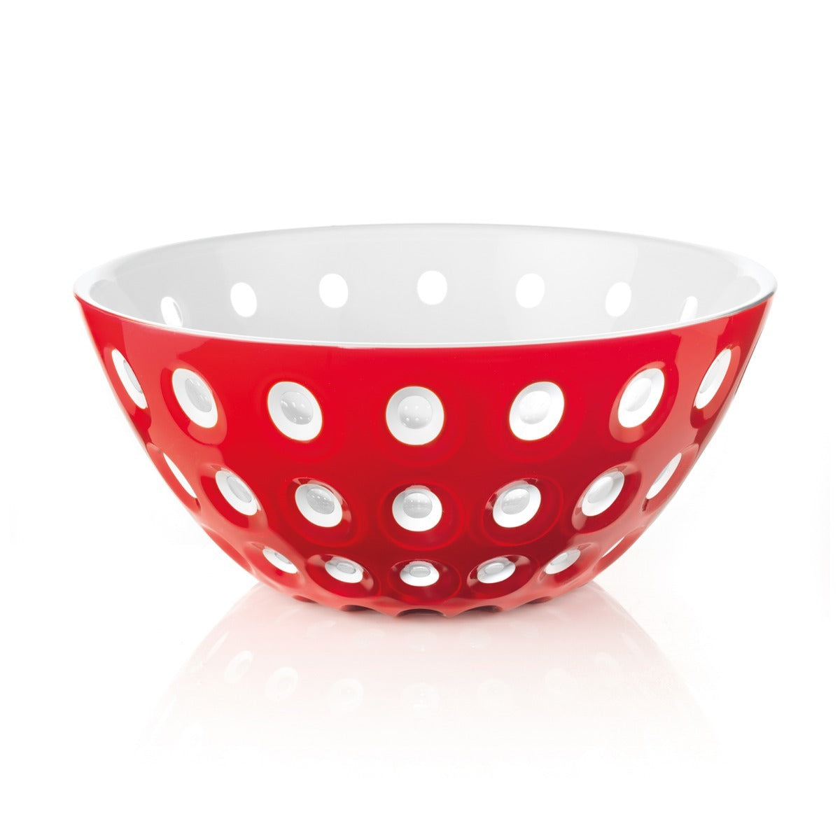 279425147-guzzini-le-murrine-25cm-plastic-bowl-food-container-red-white