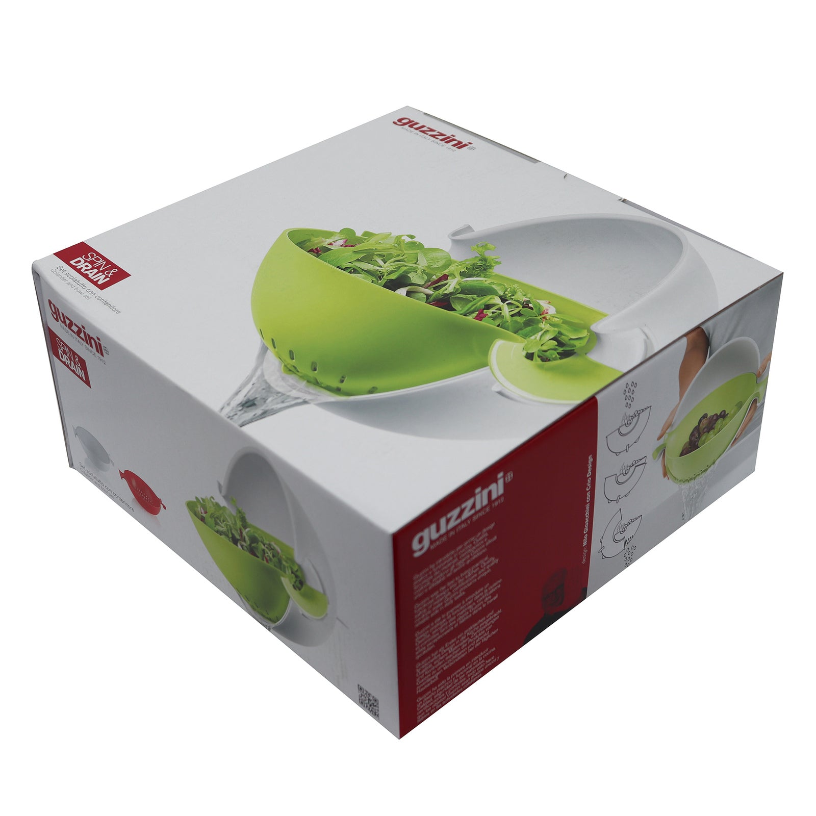 29250033-guzzini-kitchen-active-design-30cm-plastic-colander-and-bowl-set-grey
