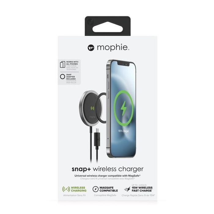 401307634-mophie-snap-wireless-charger-15w-magsafe-compatible-black