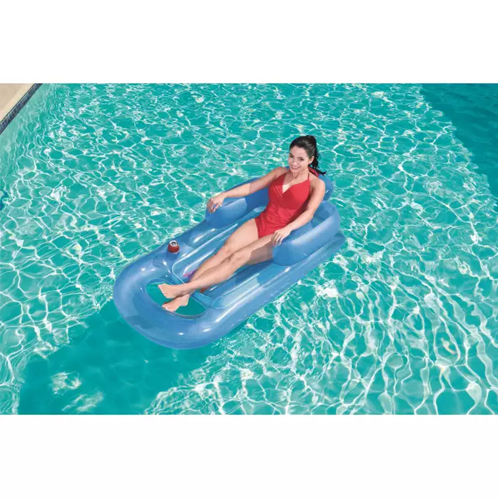 43028-bestway-161cm-inflatable-seat-pool-lounger-w-armchair-assorted